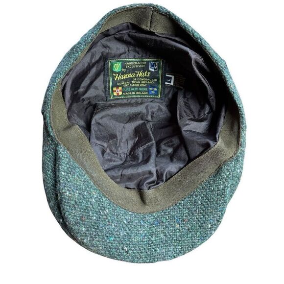 Hanna Hats Unisex Multicolor Tweed Newsboy Cap L - Picture 5 of 6